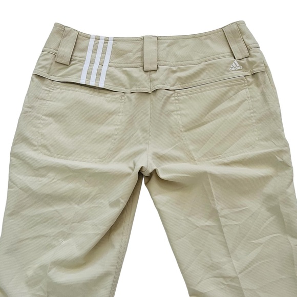 Adidas Climacool Khaki Capri Pants Size 6 Women’s Athletic - Picture 2 of 7